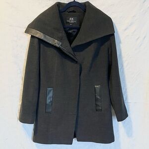 Fennelli London Coat With Oversized Collar, SIze 8